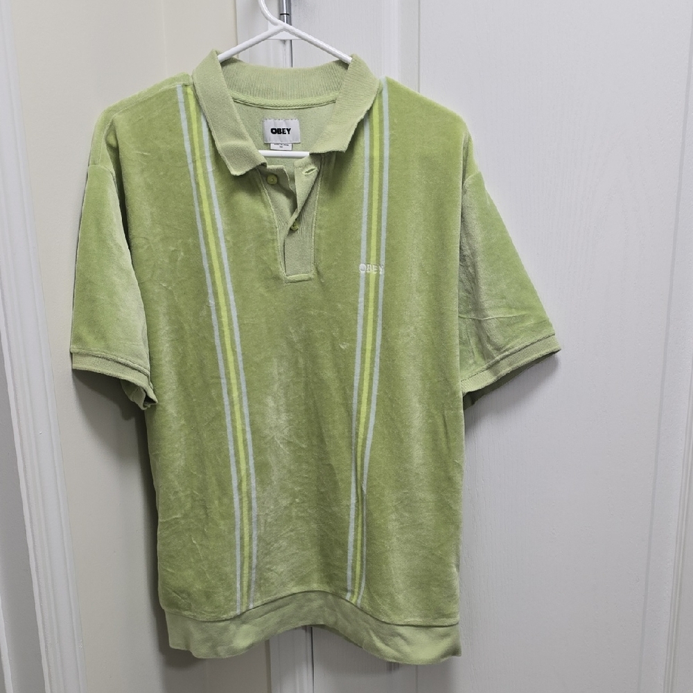 Obey Velour Shirt